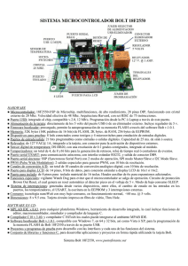 HARDWARE Microcontrolador: 18F2550-I/SP de