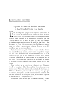 pdf Algunos documentos inéditos relativos a don Cristóbal Colón y