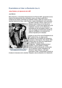 El periodismo en Cuba: La Revolución (Cap. 8)