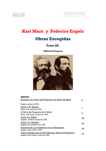 Karl Marx y Federico Engels Obras Escogidas