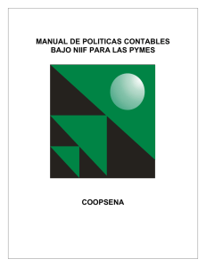 manual de politicas contables bajo niif para las pymes coopsena