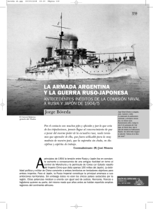 La Armada Argentina y la Guerra Ruso Japonesa