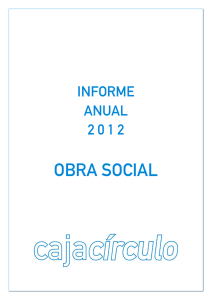 OBRA SOCIAL - Fundación cajacírculo