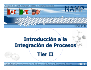 Introducción a la Integración de Procesos Tier II