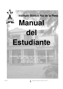 IBRP • Instituto Bíblico Río de la Plata