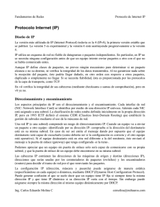 Protocolo Internet (IP)
