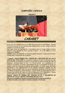 cabaret - Capicua