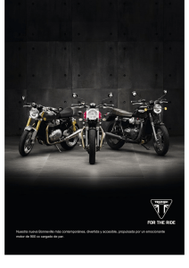 accessories brochure - Triumph Motorcycles