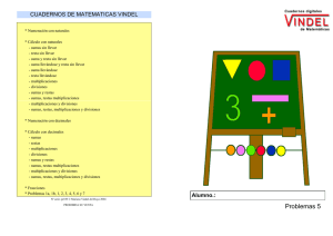 Cuaderno Digital de Matemáticas Vindel-3. Enviado por