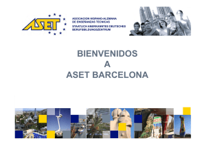 ASET Bcn 052011 - Cámara de Comercio Alemana para España