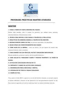 programa prácticas master ataraxia máster