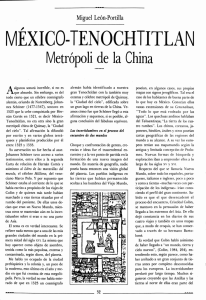 méxico-tenochtitlan - Revista de la Universidad de México