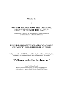 "P-Phases in the Earth`s Interior"