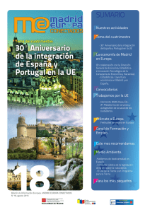 30º Aniversario de la integración de España y Portugal en la UE