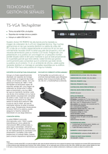 TS-VGA Techsplitter TECHCONNECT GESTIÓN DE