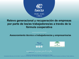 Presentación Proyecto Relevo y Recuperación de Empresas (0.53