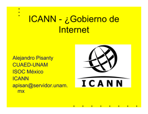 ICANN - ¿Gobierno de Internet