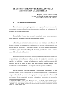 Ponencia Central Antonio Colomer - Asociación Iberoamericana de