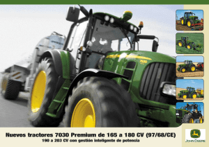 Nuevos tractores 7030 Premium de 165 a 180 CV (97