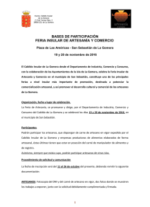 ACTA DE RECEPCION - Cabildo Insular de La Gomera