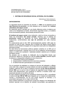 sistema seguridad social colombia