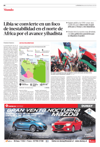 Libia se convierte en un foco de inestabilidad en el