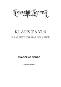 Klaüs Zayin y las siete formas del amor