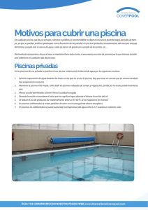 Motivos para cubrir una piscina - International Cover Pool cubiertas