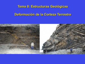 Tema 8: Estructuras Geológicas Deformación de la Corteza Terrestre
