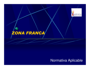 zona franca - Comercio Exterior