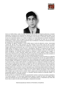 Carlos Luis Cubillos Gálvez, casado, dos hijos, militante del MIR, 20
