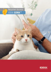 Resumen técnico IDEXX SDMA
