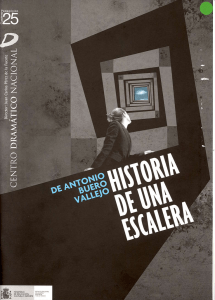 Nº 25 HISTORIA DE UNA ESCALERA, de Antonio Buero Vallejo .