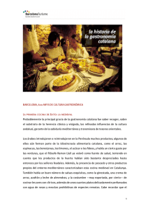 Historia de la gastronomía Catalana