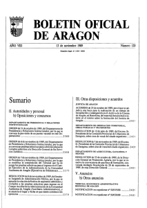 BOLETIN OFICIAL DE ARAGON`