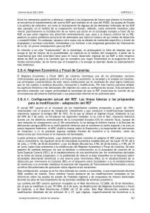 Régimen Económico y Fiscal de Canarias. Informe anual del CES