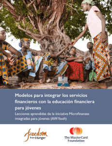 Modelos para integrar los servicios financieros con la educación