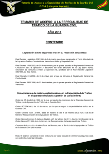 temario-trafico - INDEPENDIENTES DE LA GUARDIA CIVIL "IGC"