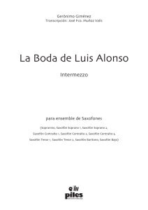 La Boda de Luis Alonso