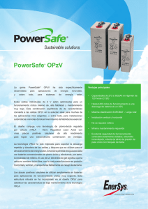 PowerSafe® OPzV - EnerSys