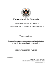 Tesis doctoral - Universidad de Granada