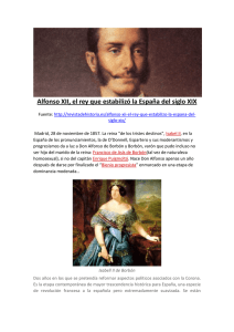 Alfonso XII, el rey que estabilizó la España del