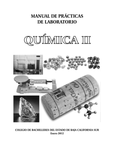 QUIMICA II B y N.cdr - Colegio de Bachilleres del Estado de Baja