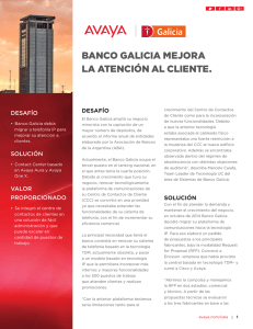 banco galicia mejora la atención al cliente