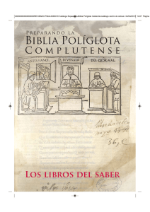 Biblia Políglota - E-Prints Complutense
