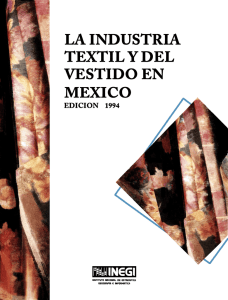 La industria textil y del vestido en México