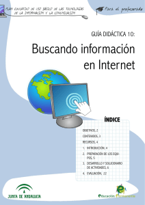 Buscando información en Internet