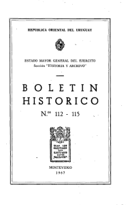 boletín historico - La Biblioteca Artiguista