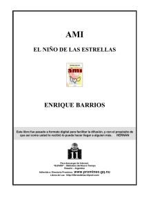 Barrios, Enrique - Ami, El Niño de las Estrellas