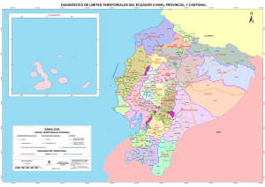 diagnóstico de límites territoriales del ecuador a nivel provincial y